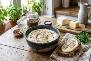 Пастет от сирене с ким