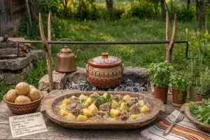 Овнешко с картофи