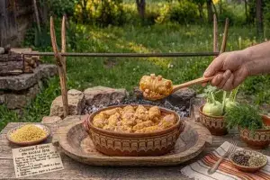 Сланина в сарми от кисело зеле