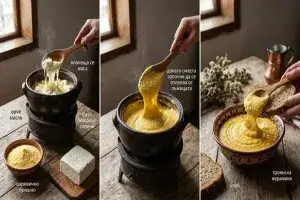 Каша ушмар по овчарски