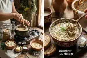 Каша от извара