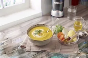 Морковена супа с къри