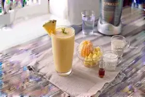 Млечен шейк с ананас