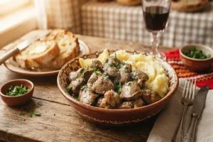 Пържен пилешки черен дроб