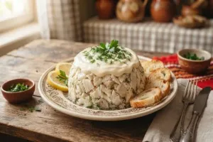 Бяла риба (Чига или Мерлуза) с майонеза