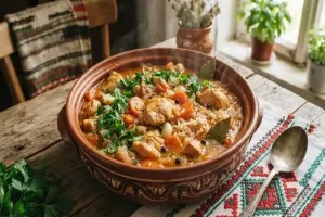 Килифарска яхния с пиле