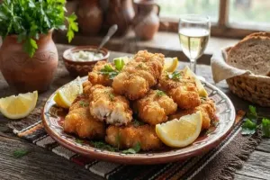 Панирана бяла риба