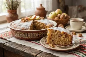 Сладкиш с ябълки