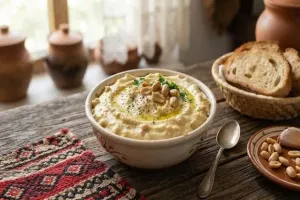 Пастет с чесън и сирене