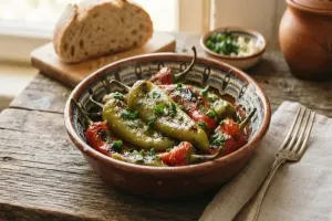 Салата от тиквички и сирене